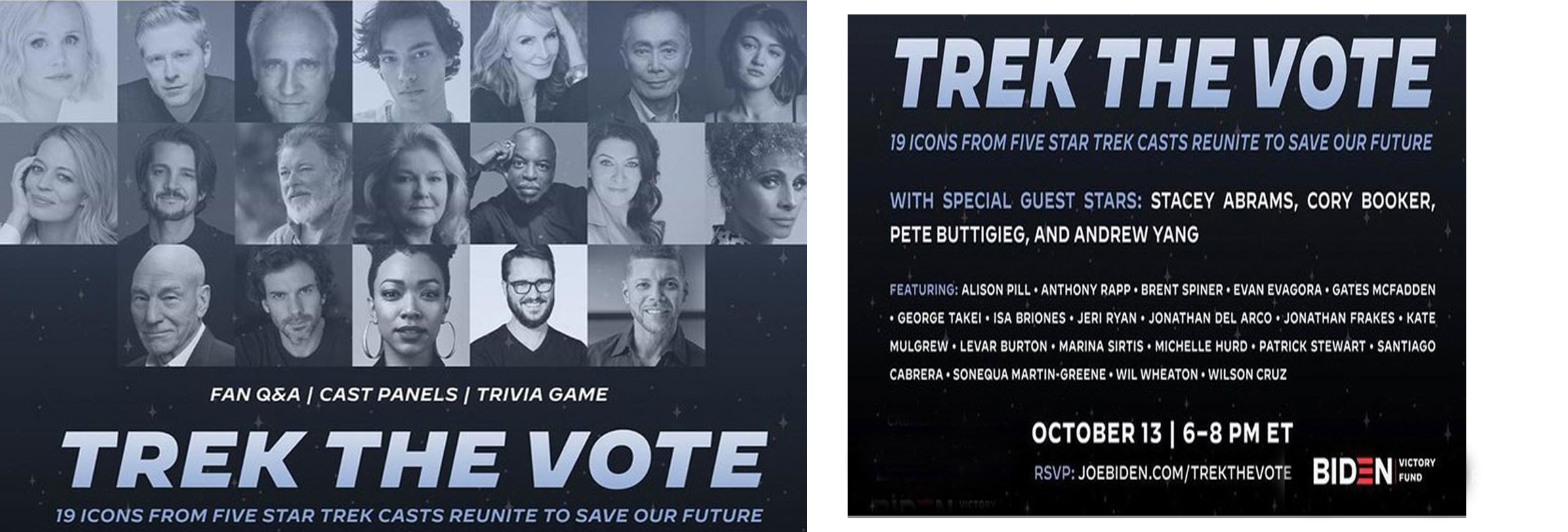 Trek the Vote to Victory' event is a hit; unrelated 'Trek the Vote' project  goes on | Trekland